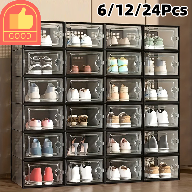 Shoe Box Display - Boîte à chaussures transparente épaisse avec