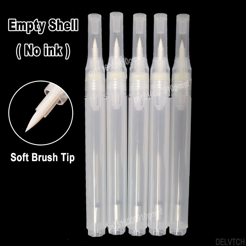 Midsole Marker Paint - Ensemble de stylos marqueurs vides transparents,
