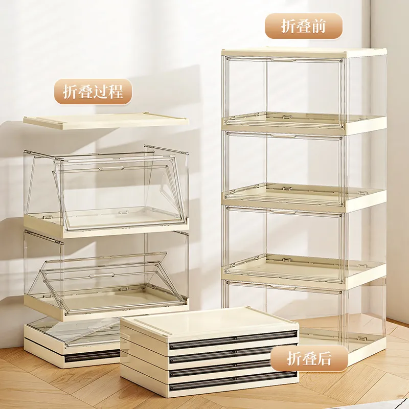 Meuble à chaussures pliant en  - Shoe Box Display avis et prix