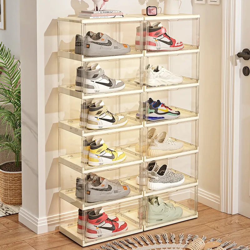 Meuble à chaussures pliant en  - Shoe Box Display avis et prix