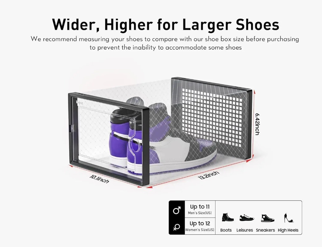 Boîtes de rangement à chaussur - Shoe Box Display avis et prix
