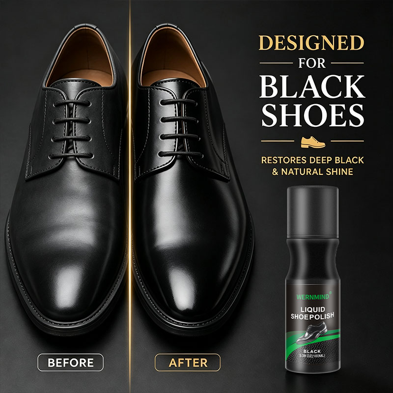 Cirage liquide noir pour chaus - Sneaker Care Tips avis et prix