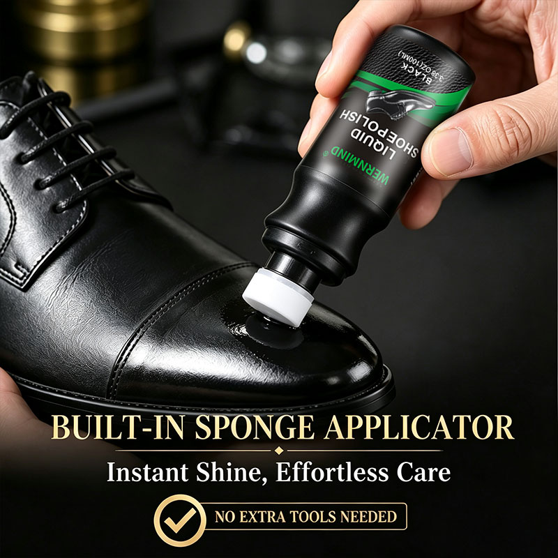 Cirage liquide noir pour chaus - Sneaker Care Tips avis et prix