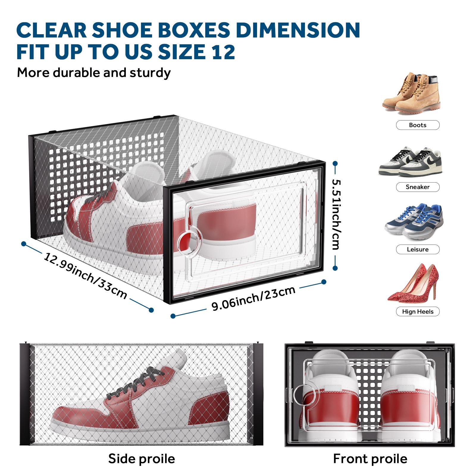 12/24 boîtes à chaussures tran - Shoe Box Display avis et prix