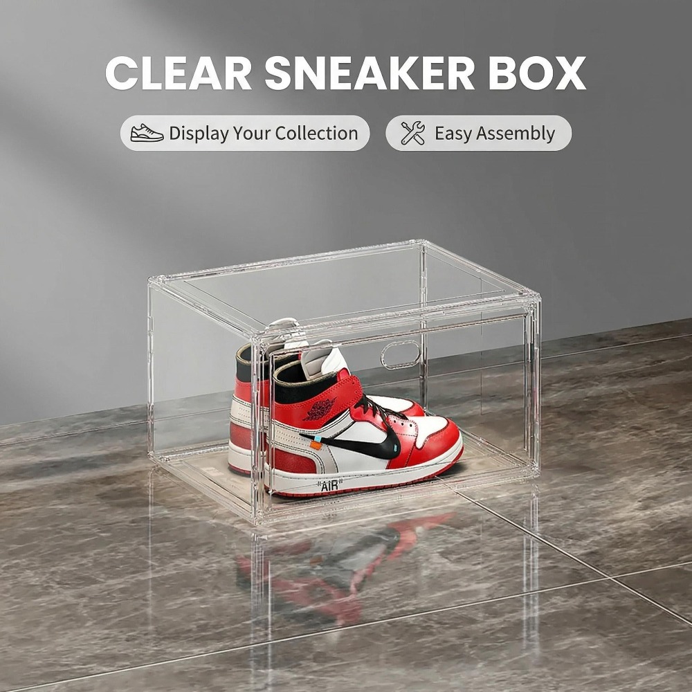 Boîte de rangement transparent - Shoe Box Display avis et prix